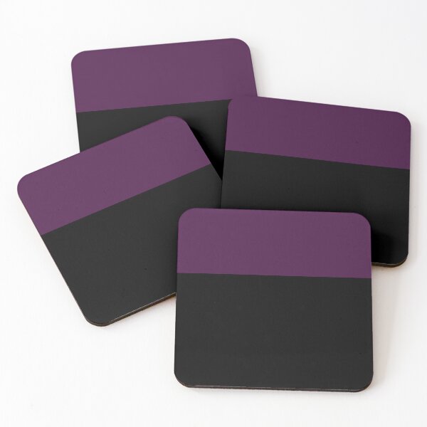 Item preview, Color Block Purple and Black designed and sold by wordznart.