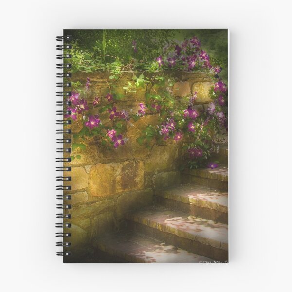 Artikelvorschau, Clematis and Stairs entworfen und verkauft von Mike Savad Photography.