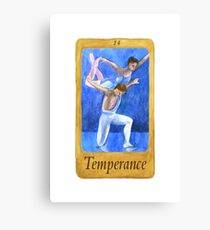 Ballet Tarot Cards: Temperance Canvas Print