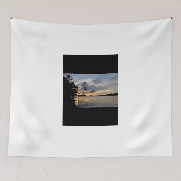 Item preview, 80 - Chinese fishing net, Cochin  designed and sold by OracleArtist.
