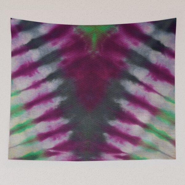 Item preview, Tie Dye Pink Green Yellow Black 10 designed and sold by MazeThreads.