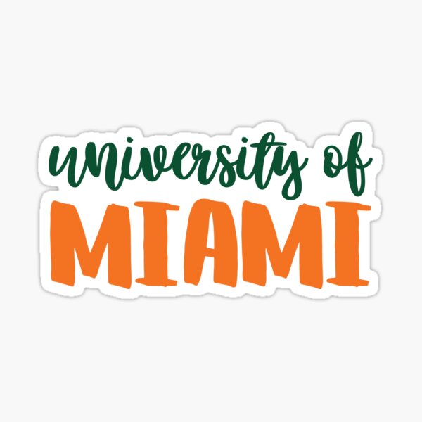 Item preview, Universidad de Miami 1 designed and sold by Anna Louise Sih.