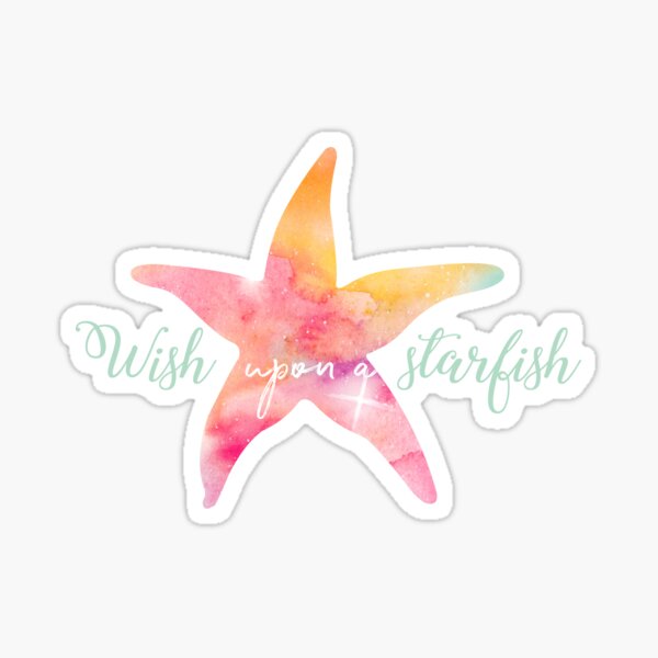 Etoile de mer. Sticker