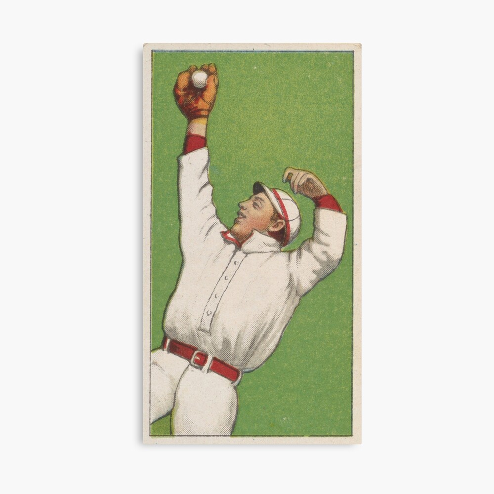 Vintage Baseball Outfielder Illustration (1903) Poster by BravuraMedia