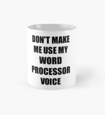 Word Processor Gift for Coworkers Funny Present Idea Mug