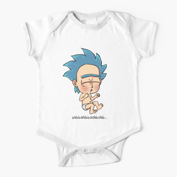 Baby Rick Short Sleeve Baby One-Piece
