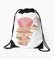 Grow A Pair Drawstring Bag