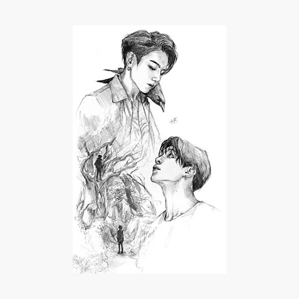 kookmin sketch Photographic Print