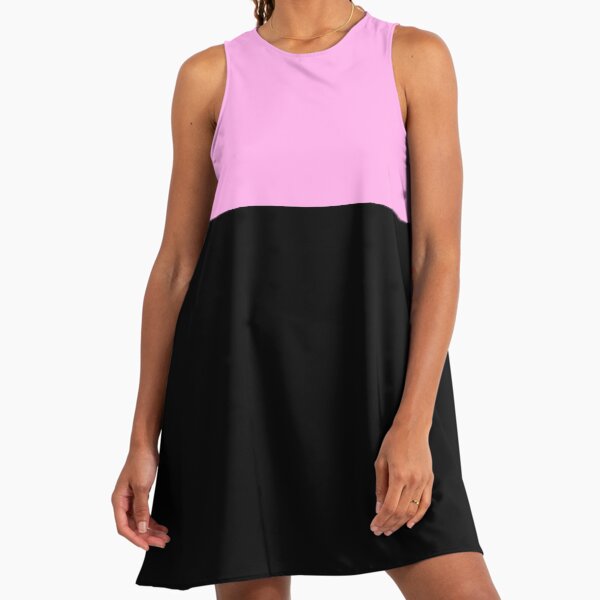strapless open back dress Feeling Your Best Pink Colorblock Dress – Shop the Mint main image 0