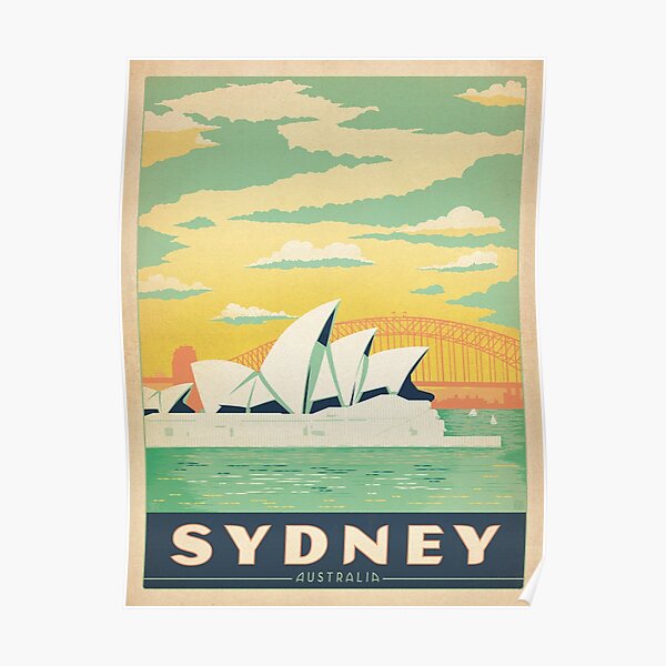 Vintage poster - Sydney Poster