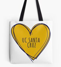 UC SANTA CRUZ HEART Tote Bag