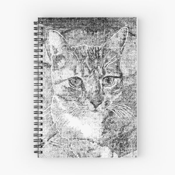 Item preview, Doodled Cat designed and sold by Lucy Hollis.