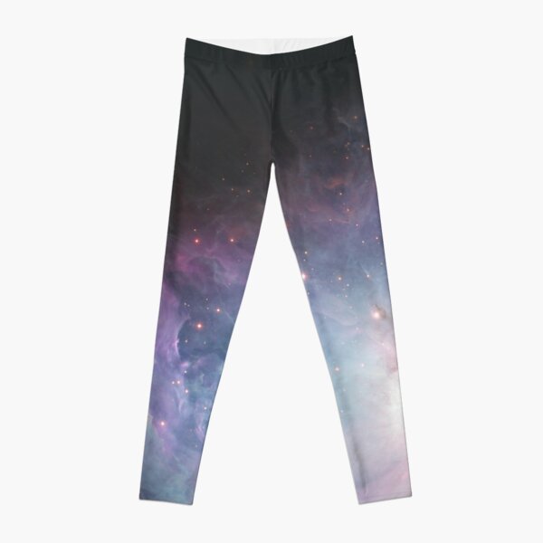 Orion Nebula pastel violet purple turquoise blue star formation M42 Messier  42 ESO Space Telescope Picture HD HIGH QUALITY Leggings for Sale by  iresist