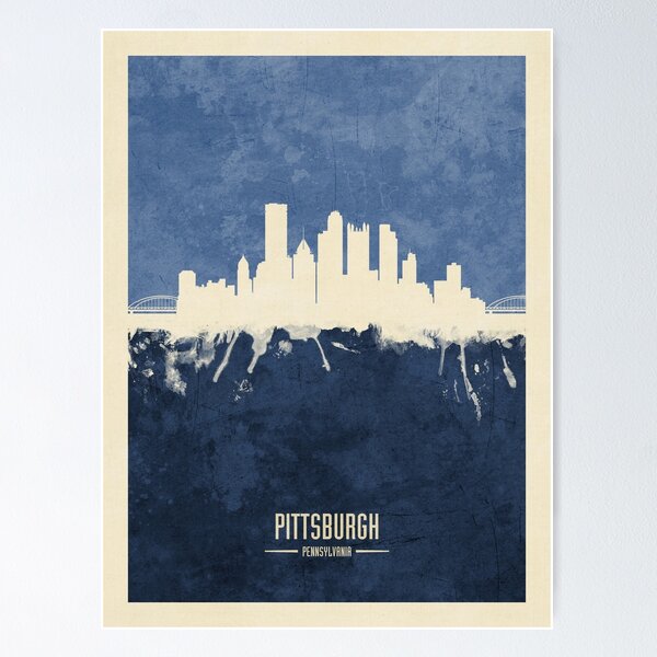 Item preview, Pittsburgh Pennsylvania Skyline designed and sold by ArtPrints.