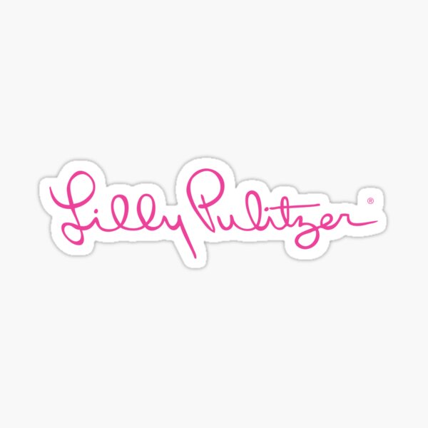 lilly pulitzer Sticker
