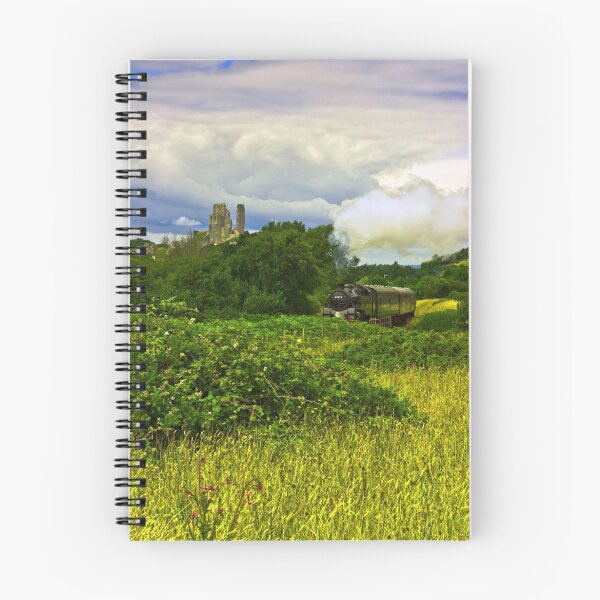 Item preview, Corfe Castle and the steam train designed and sold by mithras.