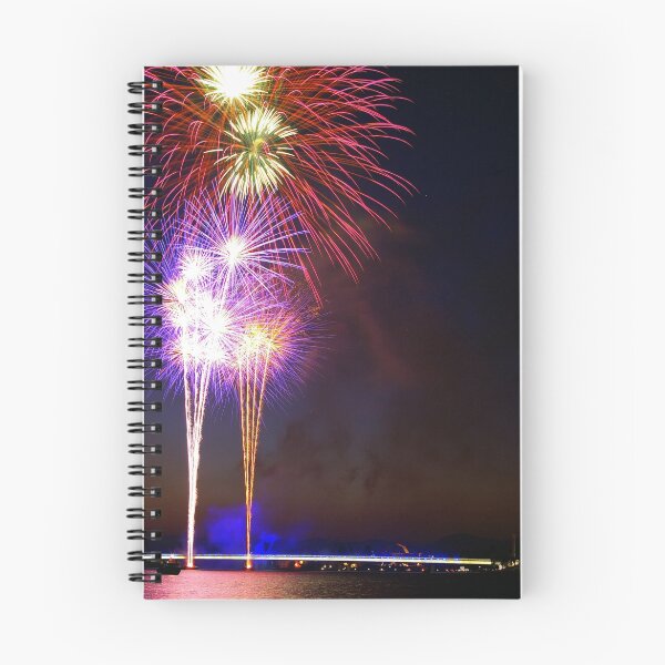 Item preview, Fireworks - Commonwealth Avenue Bridge designed and sold by Melanie Roberts.