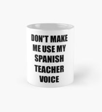 Spanish Teacher Gift for Coworkers Funny Present Idea Mug