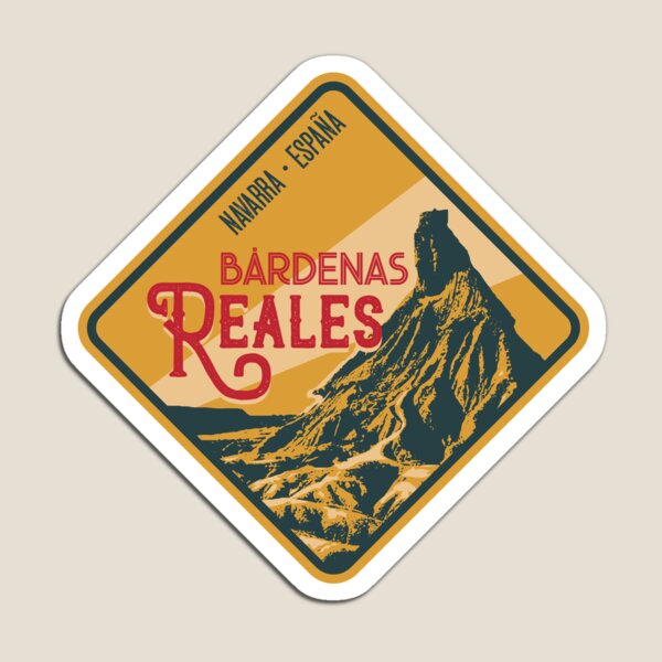 Artikel-Vorschau von Bardenas Reales Desert 04 - Navarra Spanien, T-Shirt + Aufkleber, designt und verkauft von ROADTROOPER.