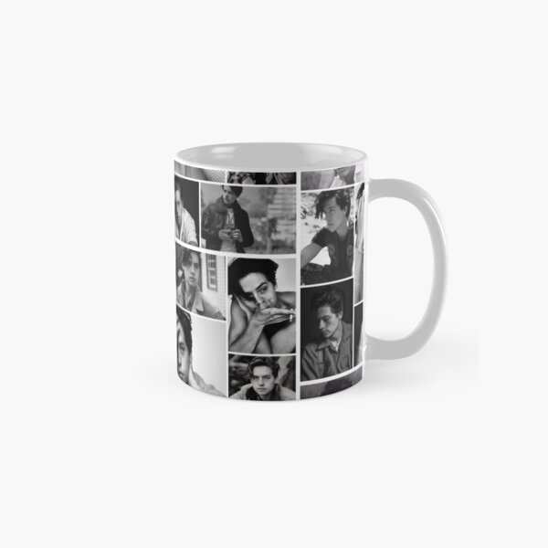 Cole sprouse Black and white Classic Mug