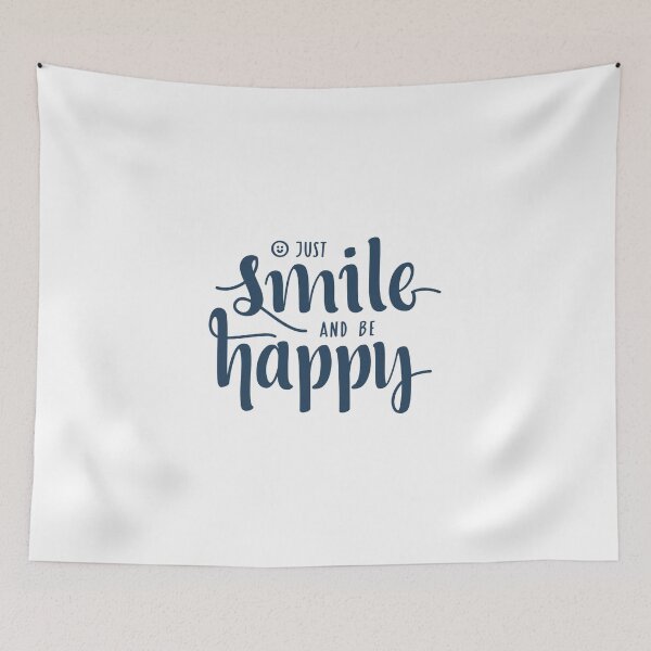 Item preview, just smile and be happy designed and sold by Speiky.