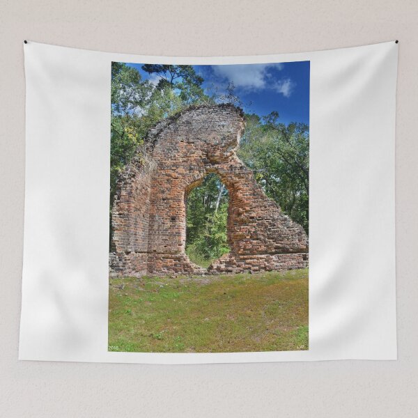 Item preview, Pon Pon Chapel Of Ease Ruins Jacksonboro South Carolina designed and sold by LisaWootenPhoto.