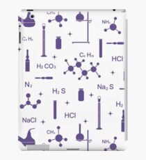 Scientific pattern. Chemistry, biology, medicine. iPad Case/Skin