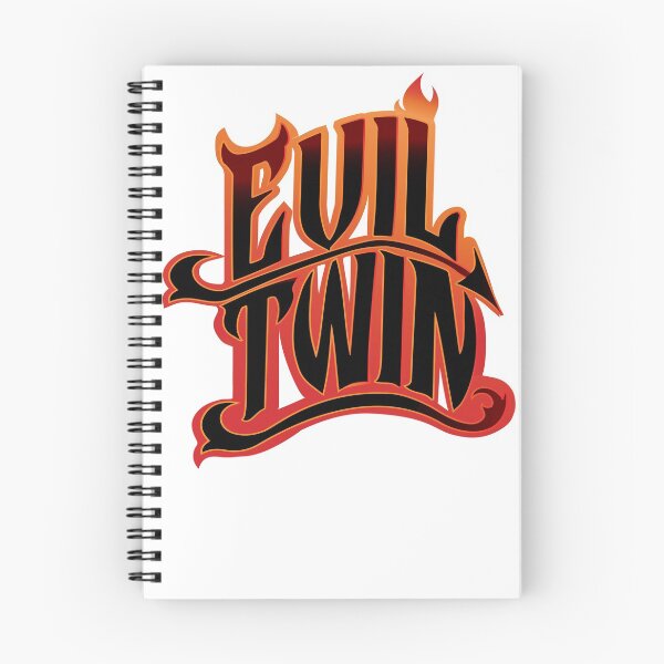 Item preview, EVIL TWIN  Funny Twin Costume Twin Gift Twin Gifts for Twin Siblings designed and sold by madeulaugh.