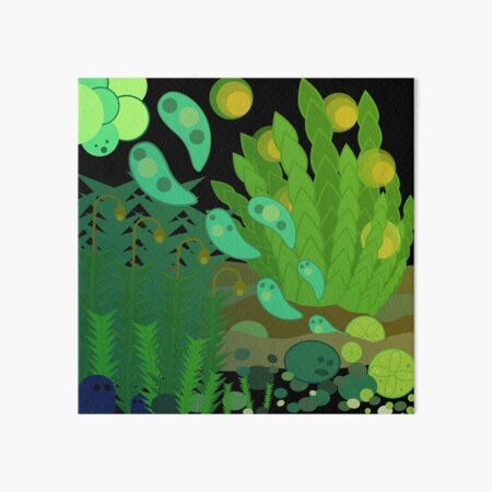 Fantastic Moss World Art Board Print