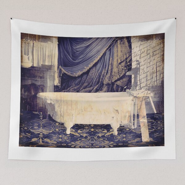 Item preview, Le Bain Bleu designed and sold by Sasha Art Gallery.