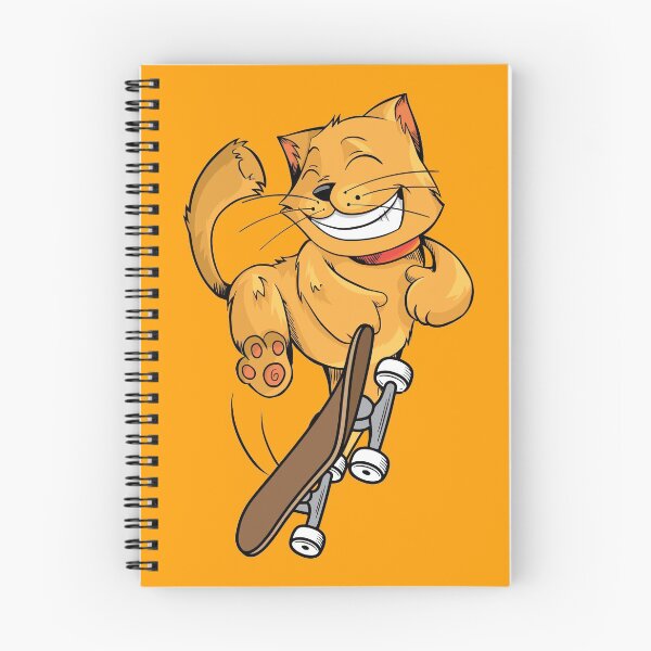 Item preview, Cat with skateboard designed and sold by emphatic.