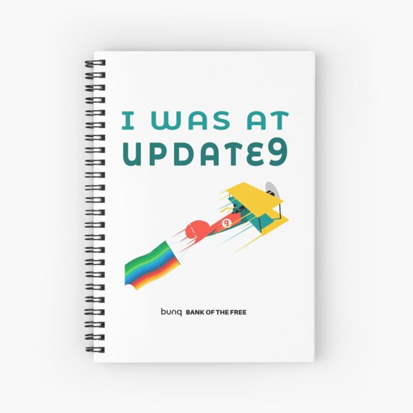 Update 9 Spiral Notebook