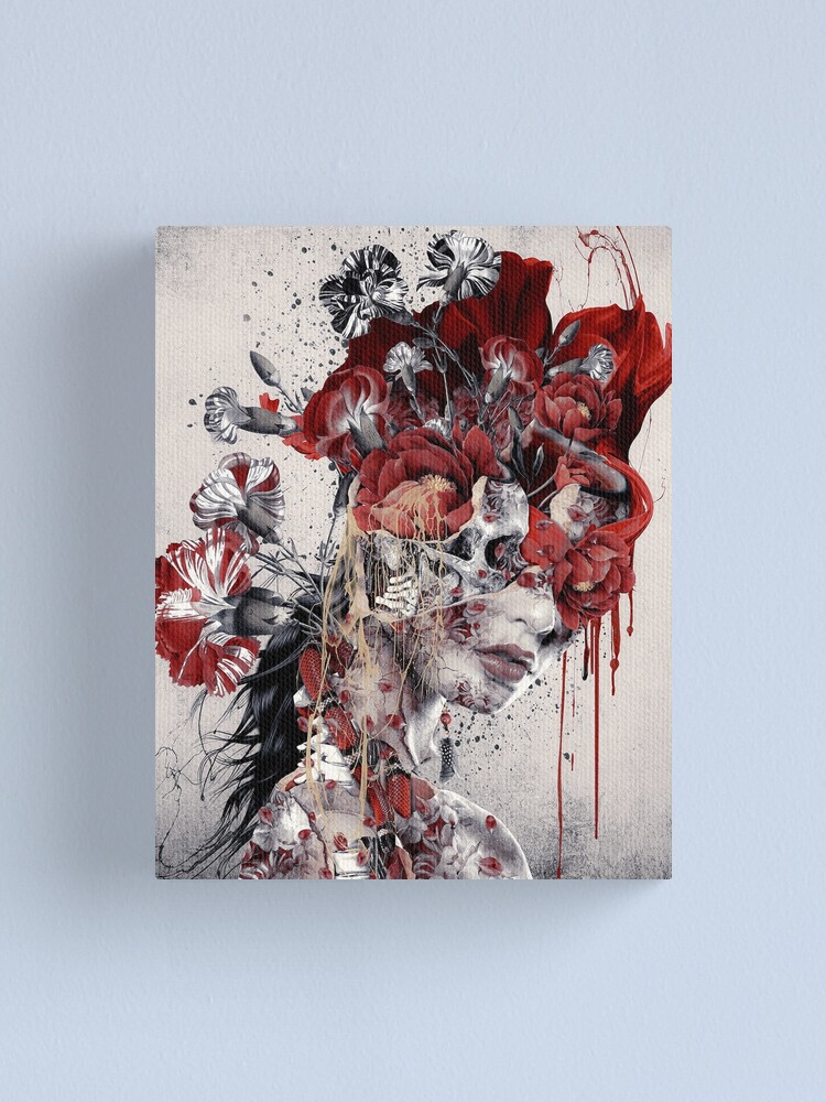 Alternate view of Queen of Flowers II Canvas Print