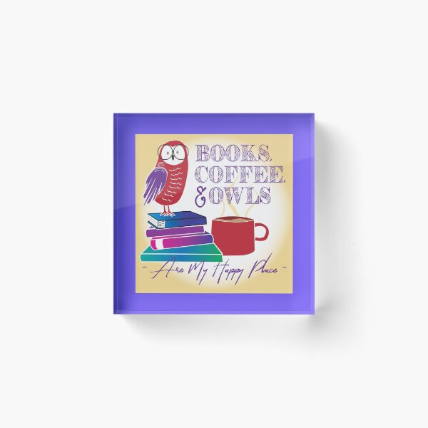 Item preview, Books and etc are my happy place designed and sold by LonewolfDesigns.