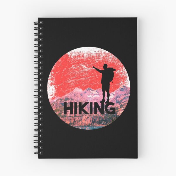 Item preview, Hiking Hiking mountain landscape designed and sold by RetroFuchs.