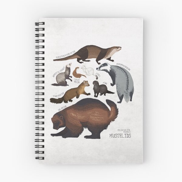 Item preview, Mustelids designed and sold by Melissa Delteil.