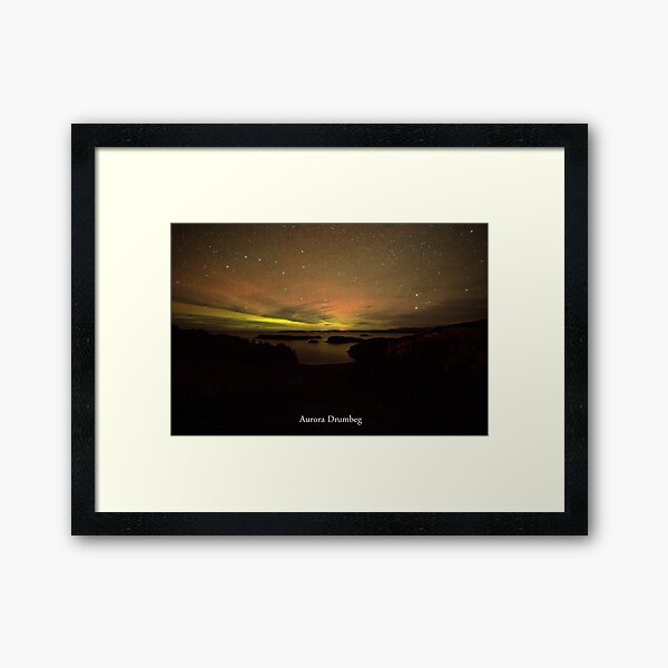 Aurora Drumbeg #3 Framed Art Print