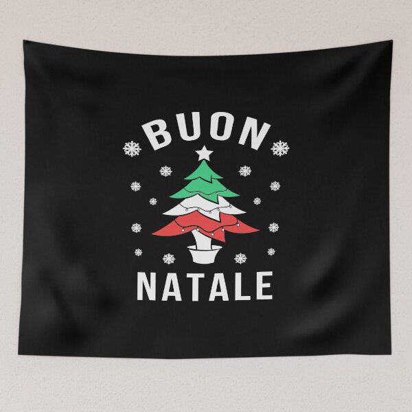 Item preview, Buon Natale Italian Flag Tree Christmas designed and sold by DOLCEINDIGO.