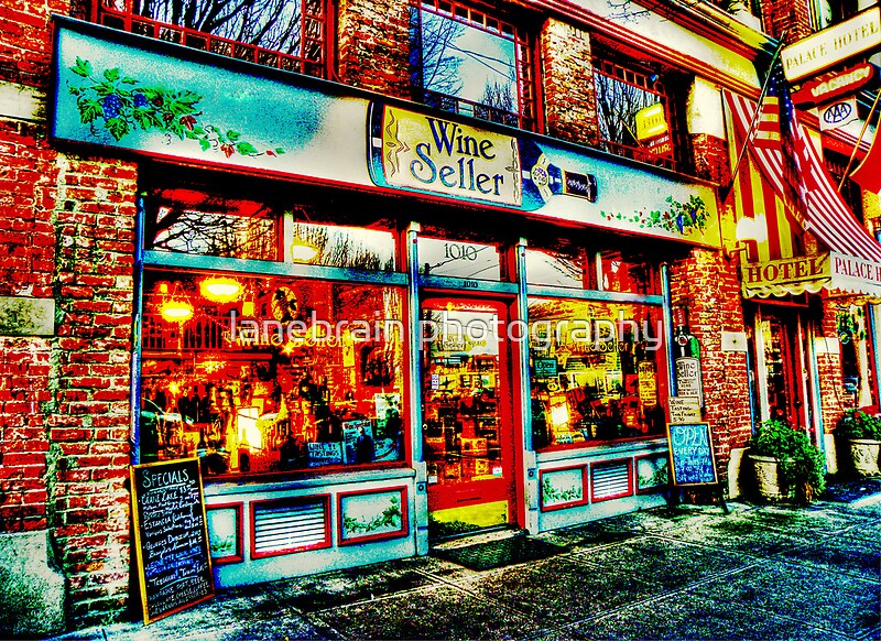 "Wine Seller Port Townsend, WA HDR Series" by lanebrain photography
