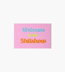 Lámina rígida Bienvenido al Shitshow