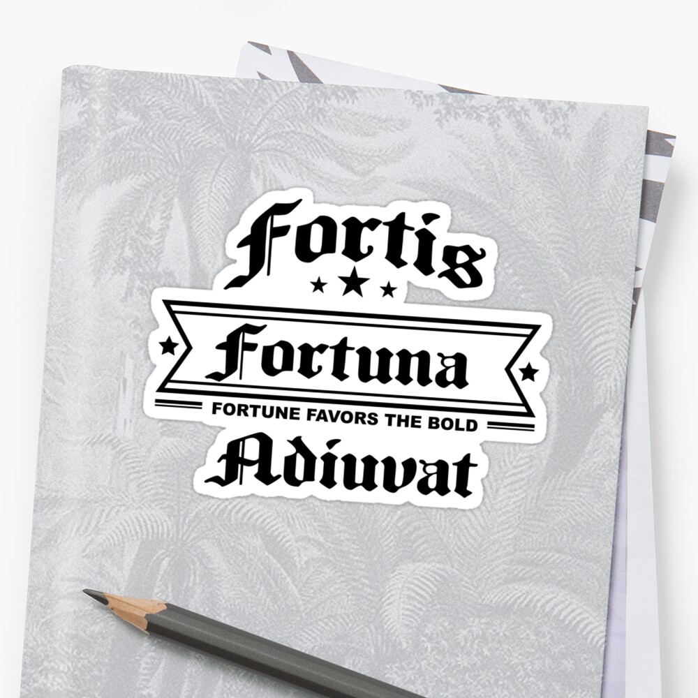 Fortune favours перевод