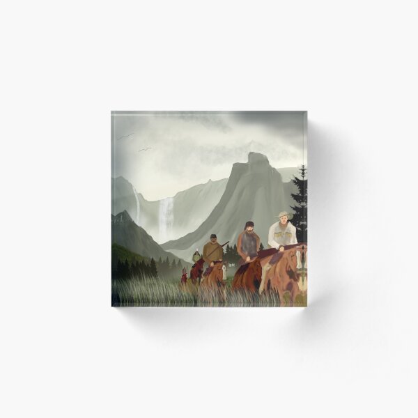 Frontier Trail Acrylic Block