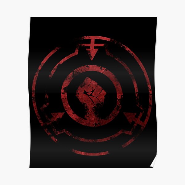 Scp Foundation Mobile Task Force Symbol Poster By Rebellion 10