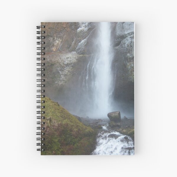 And the Ocean Comes Crashing Down Spiral Notebook
