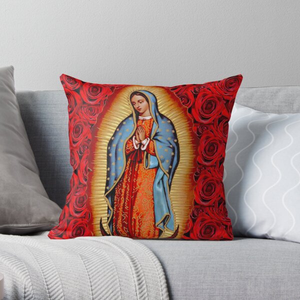 VIRGEN DE GUADALUPE Throw Pillow