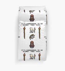 Pixelart retrogaming adventure Duvet Cover