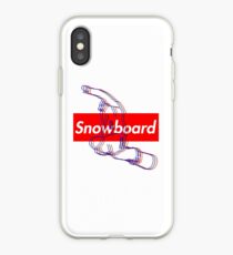 Vinilo o funda para iPhone Snowboard