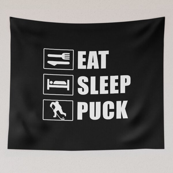 Item preview, Eat Sleep Puck designed and sold by WTFREF.
