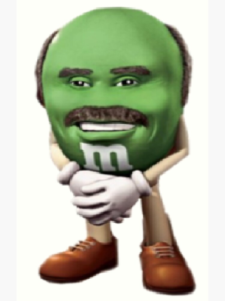 "dr phil m&m meme" Sticker for Sale by madgeik Redbubble