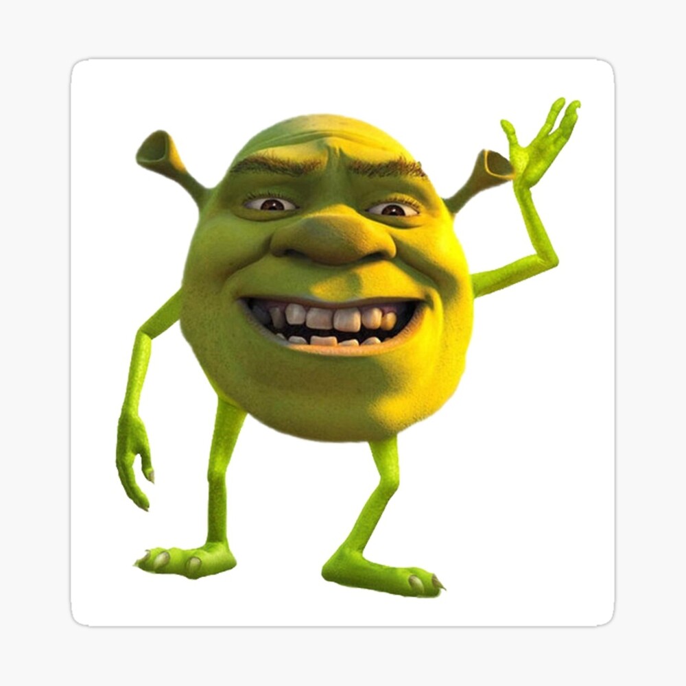 Shrek Mike Wazowski Meme Face - BHe